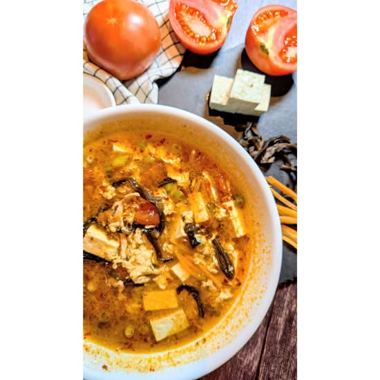O-Machi Hot & Sour Soup 酸辣湯